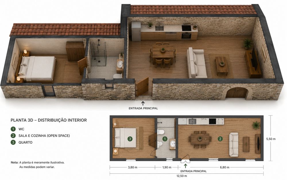 Vendo Casa de Pedra