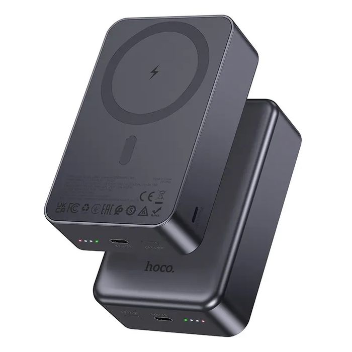 Павербанк 20Вт із зарядкою MagSafe 20000mAh HOCO J160B  Сірий