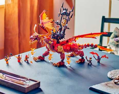 Lego Ninjago Першодракон руху Перводракон движения Лего Ніндзяго 71822
