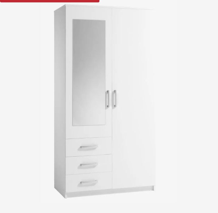 Roupeiro VELLERUP 101x200 combi branco