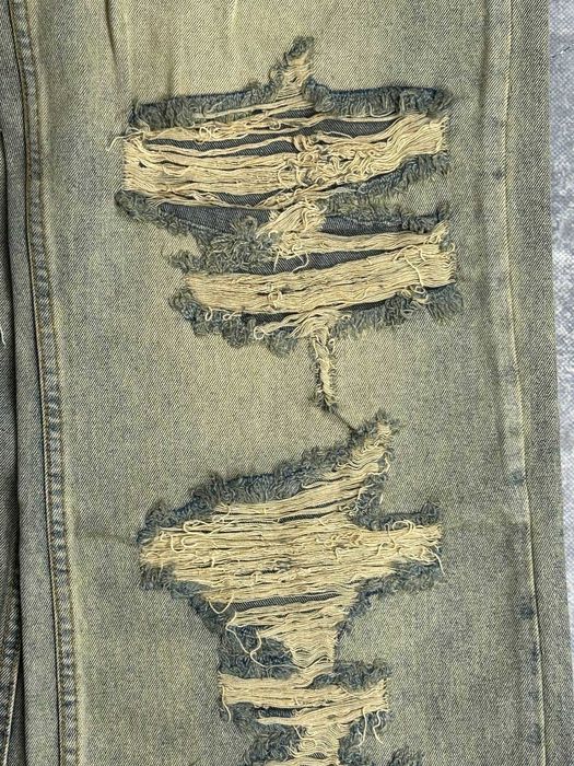 Джинси baggy faded jeans archive opium distressed archive джинсы