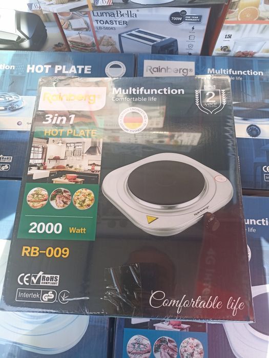 2000 W Лідери продажів. Електро плита Rainberg