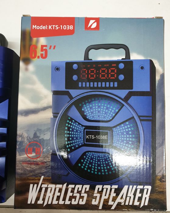 Coluna de bluetooth nova