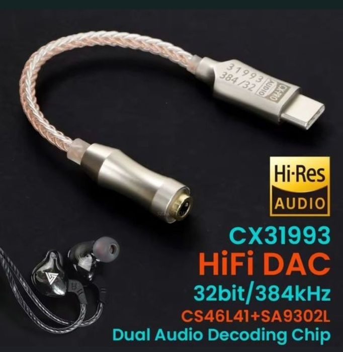 Adapter DAC USB-C + App