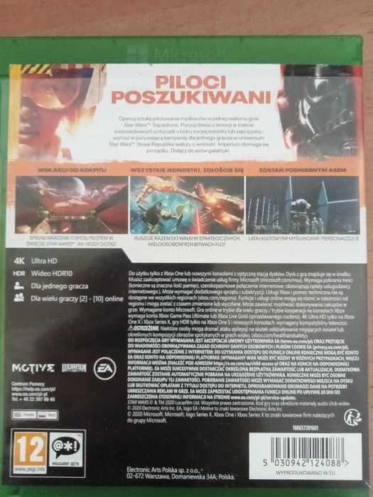 Star Wars squadrons na Xbox one i X