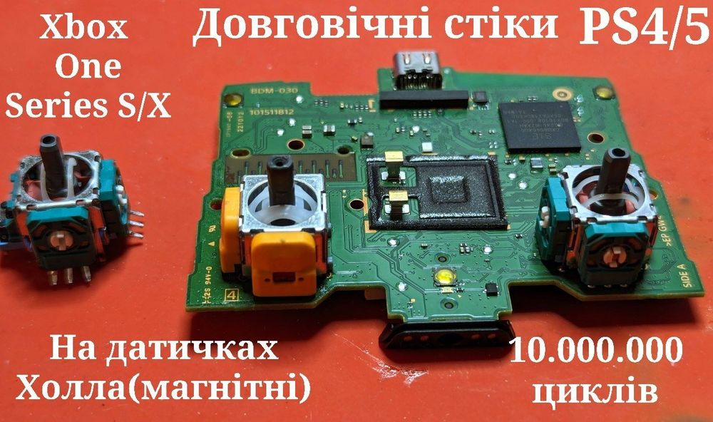 Ремонт геймпада, джойстика Sony PlayStation 3/4/5, Xbox One, Nintendo