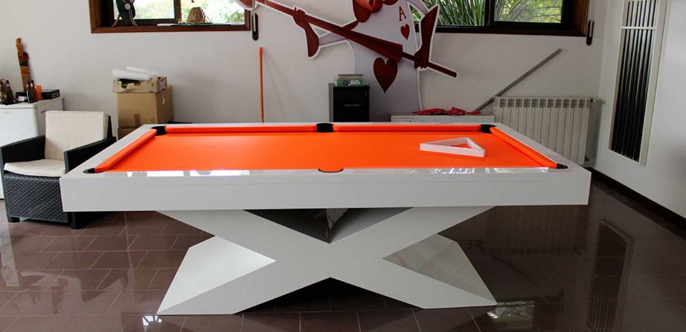 Bilhar/Snooker modelo "X" - NOVOS