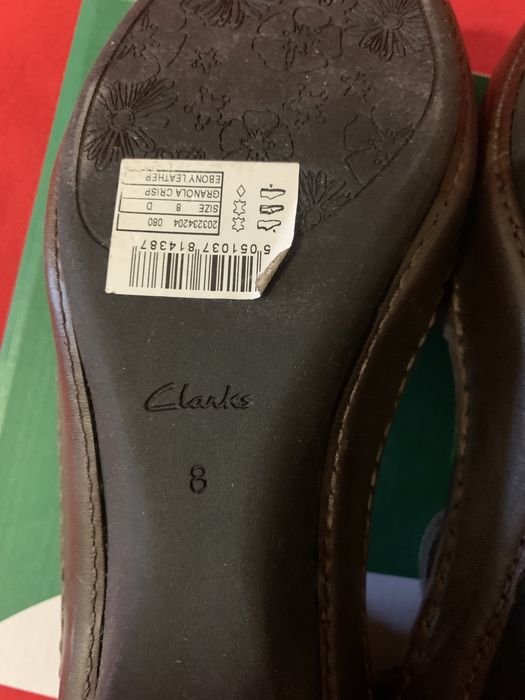 Женские,кожаные сандали Clarks