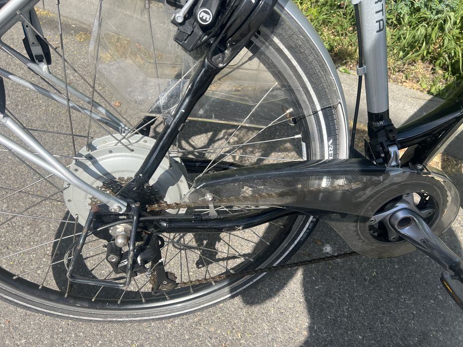 Trekkingowy rower elektryczny SPARTA ION RX+ 36V 600WH DEORE /A