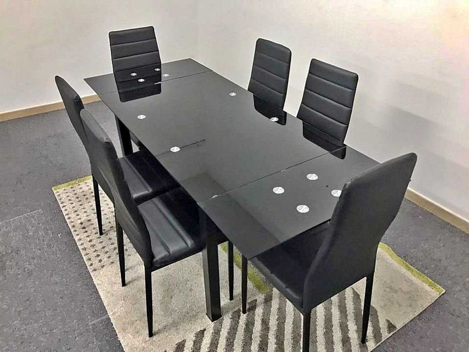 Novidade!! Mesa extensível + 6 cadeiras + portes por 273€