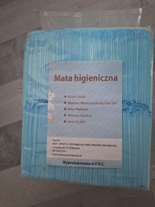 Sterylne maty higieniczne