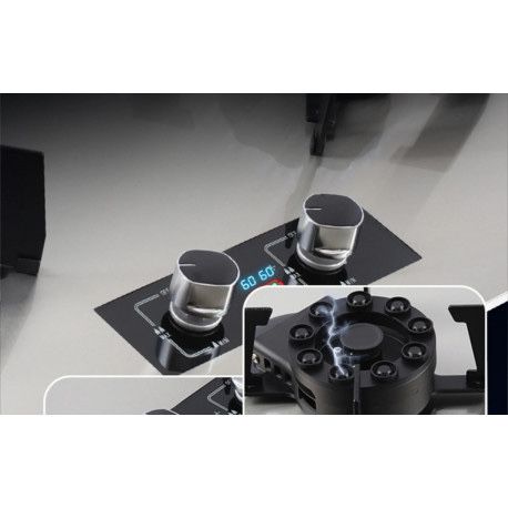 Газовая плита настольная и врезная 2 конфорки ( 0PPQI )