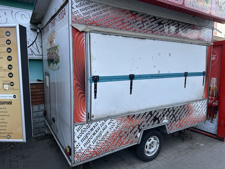 Торговий кіоск, причеп