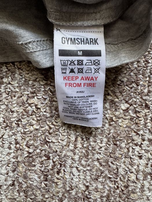 Футболка gymshark сіра
