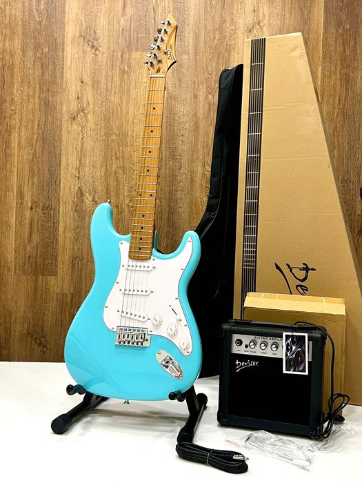 Электро гитара Чехол для гитары Комбик Шнур Комплект