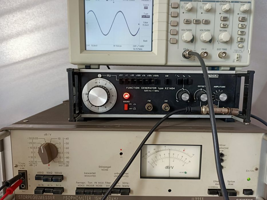 Miernik psofometr SIEMENS U2233.