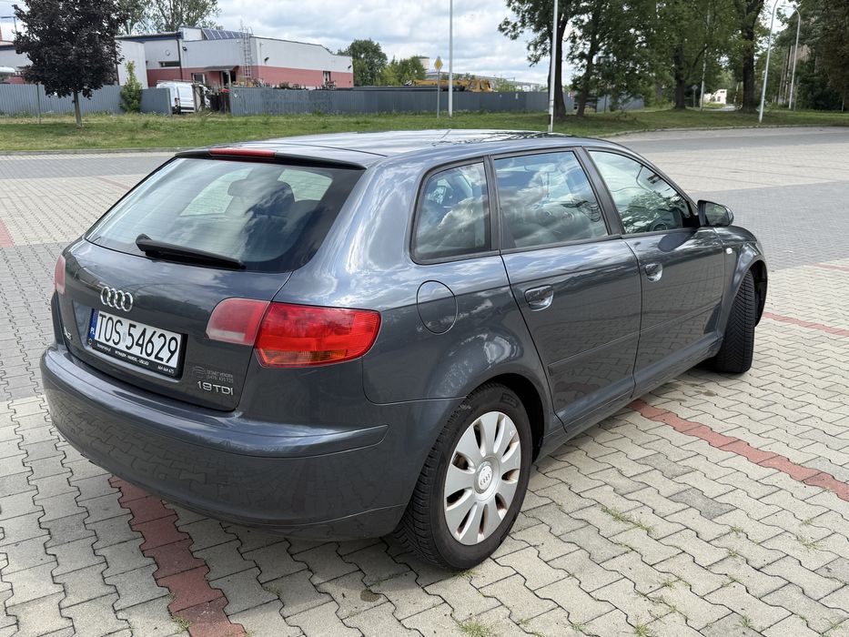 Audi A3 Sportback  A3 8P 2007 1.9 TDI 105km