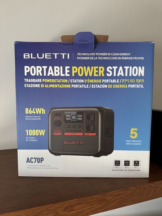Stacja zasilająca Bluetti AC70p
