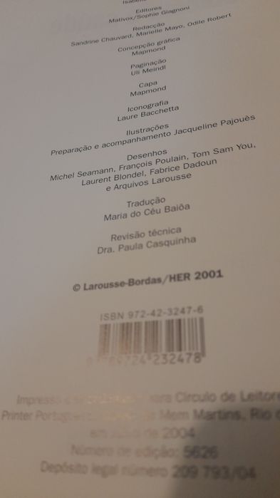 Livro Medicina e Saúde / Larousse