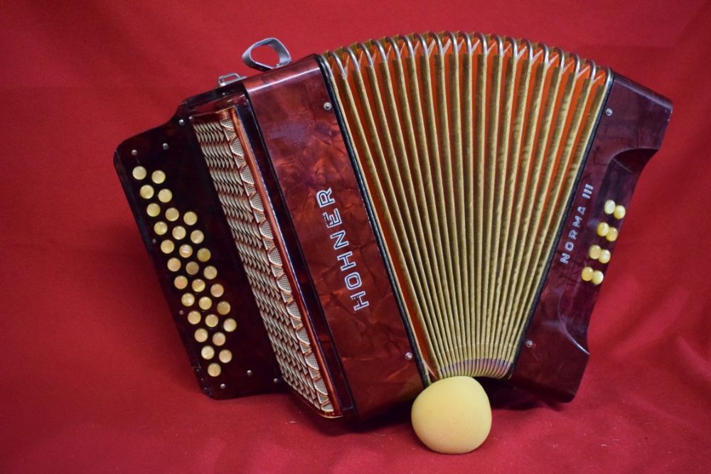 Concertina Hohner Norma III 3 Voz São Pedro Do Sul, Várzea E Baiões