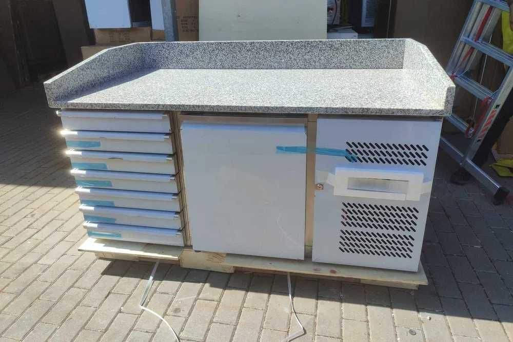 Bancada Refrigerada de Preparação c/ Tampo em Granito - NOVA