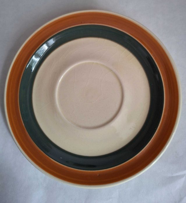 Filiżanka i spodek porcelit Pruszków