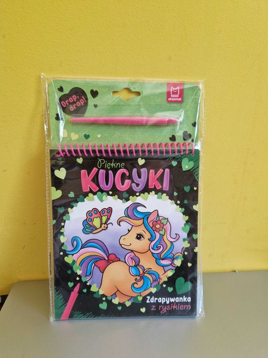 Zdrapywanka z rysikiem Piękne Kucyki