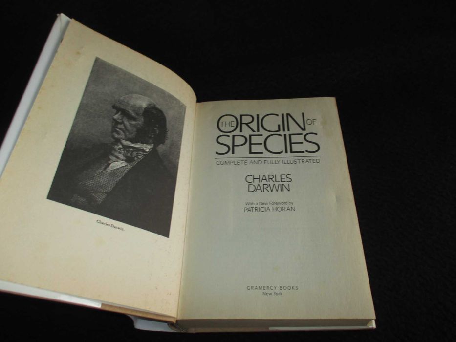 Livro The Origin of Species Charles Darwin