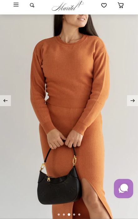 Вʼязаний костюм Maritel