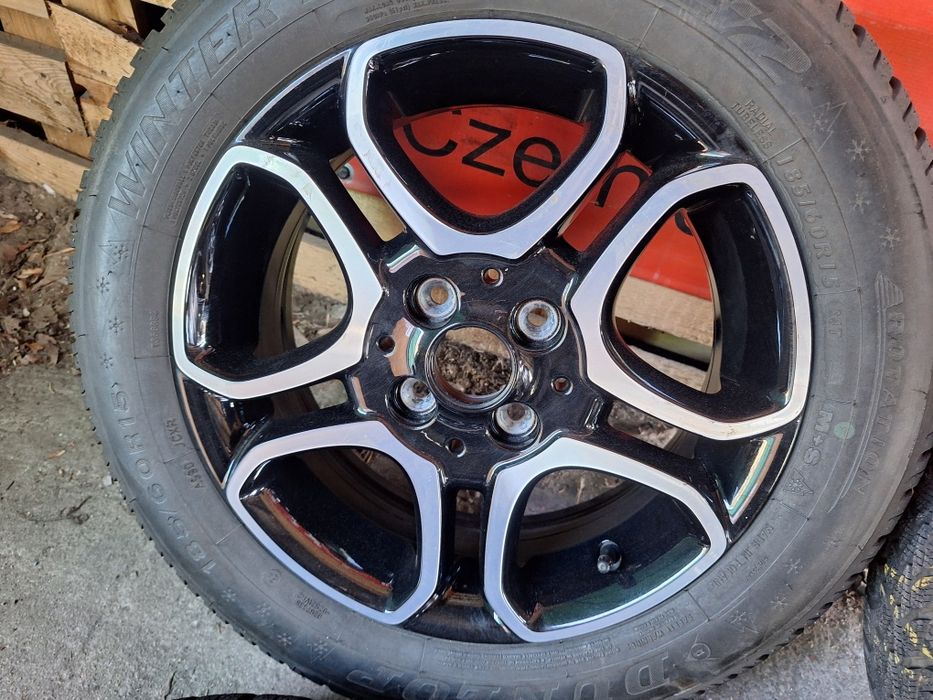 Alufelgi 4x100 15 cali SMART Forfour Fortwo koła