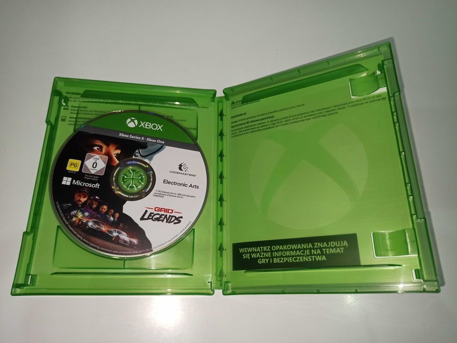 xbox one GRID LEGENDS PL po polsku mega wyścigi, okładka pl
