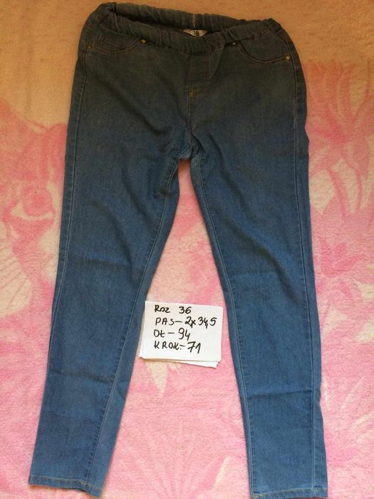 Legginsy  roz S niebieskie Przy zakupie 3szt 1 Gratis