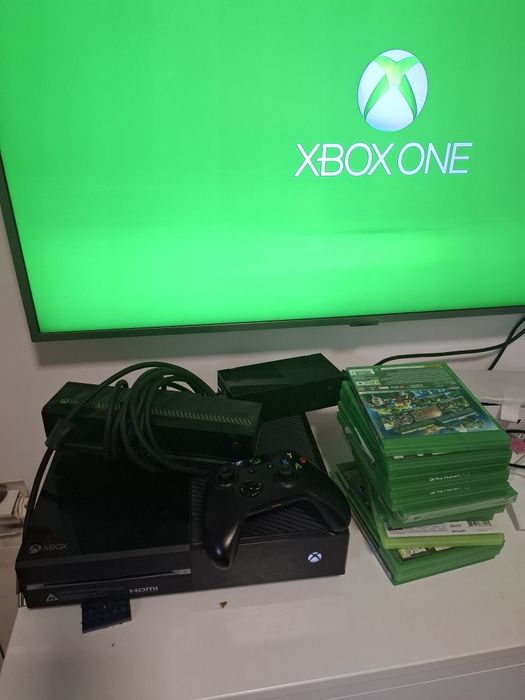 Xbox one + kinekt malo uzywany