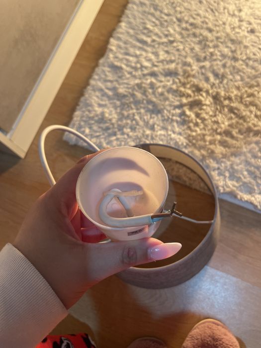 Candeeiro de teto cinza