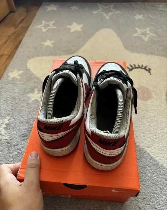 Buty Nike Dunk Low Black Toe shoes r.40