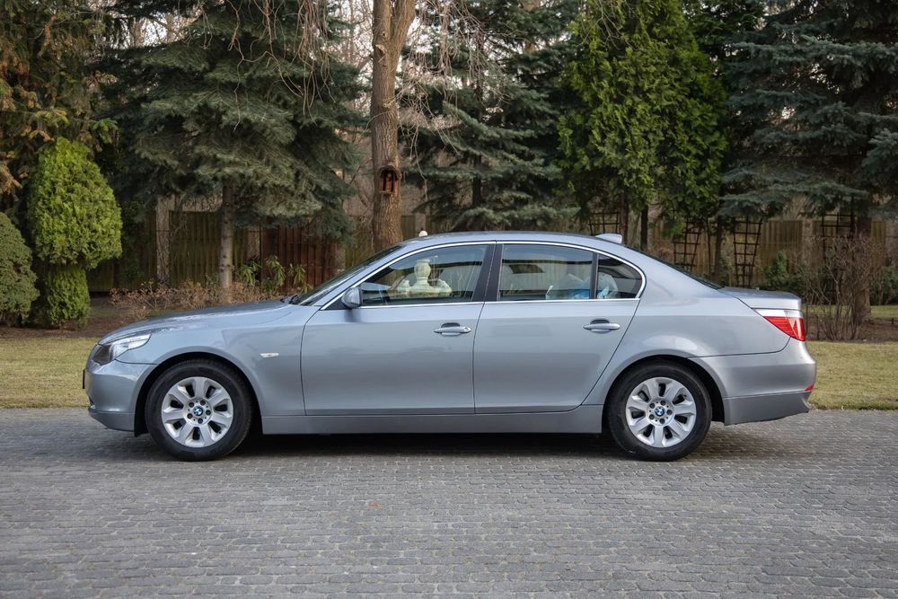 BMW Seria 5 525i E60 — ładny egzemplarz z niskim przebiegiem