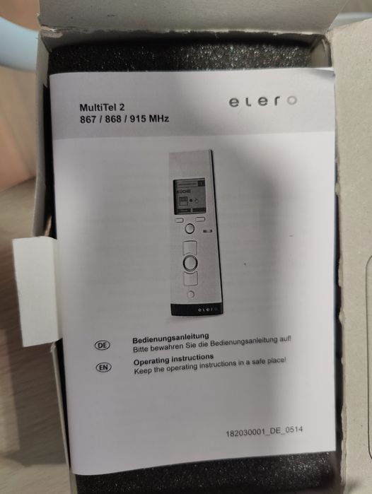 Elero pilot do rolet zewnętrznych 15 kanałowy