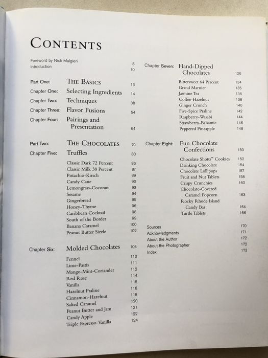 Книга про створення шоколадних цукерок