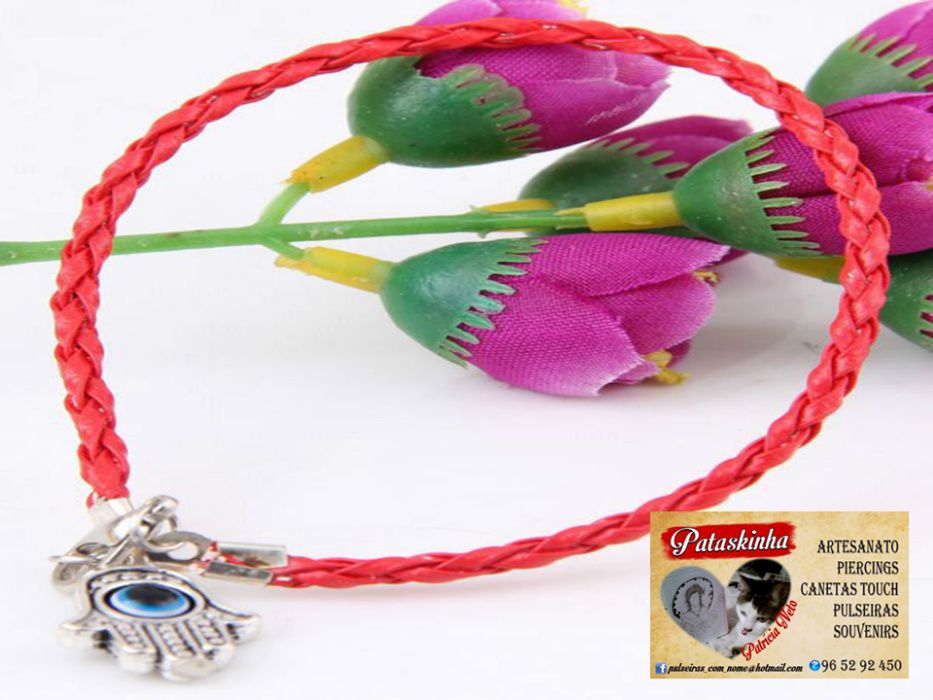 pulseiras Hamsã contra inveja e mau olhado