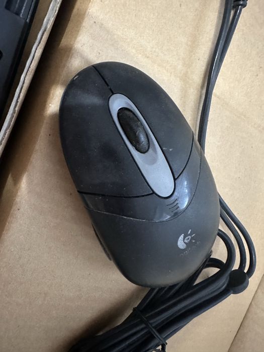 Клавіатура + миш Logitech Cordless Desktop EX110 RUS BOX