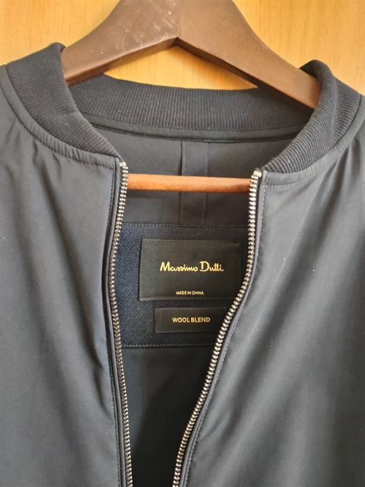 Casaco azul escuro , Massimo Dutti