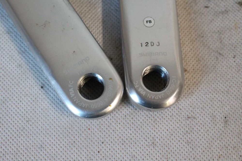 korba shimano ULTEGRA FC-6650 . 50/34t + wkład hollowtech 10s cw1