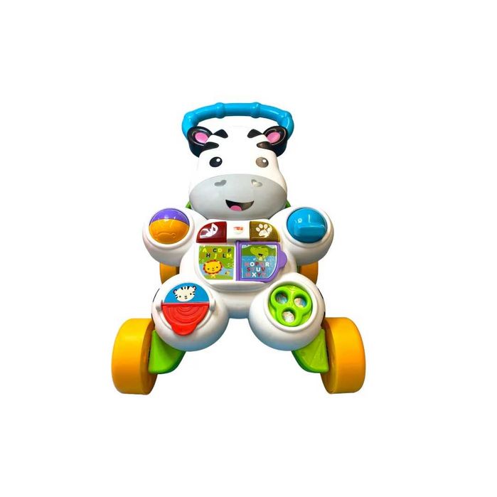 Fisher-Price Pchacz Zebra interaktywny chodzik