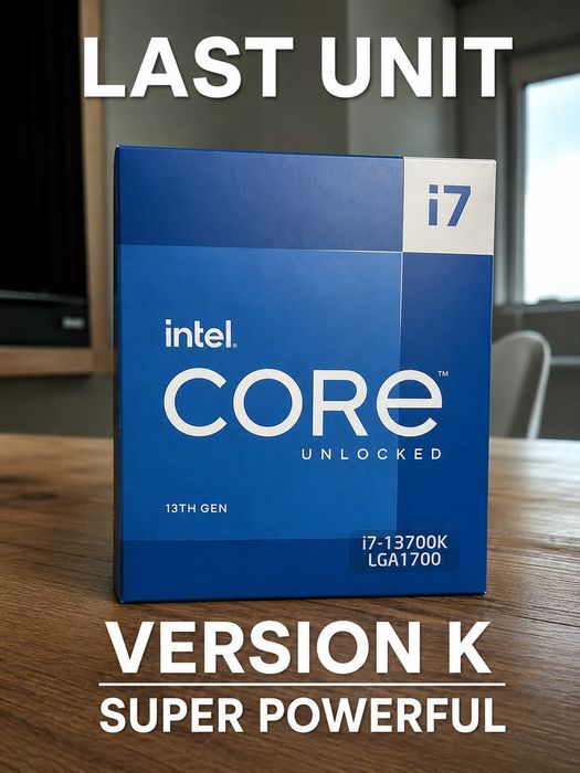 i7 13700K selado, comprado na GlobalData