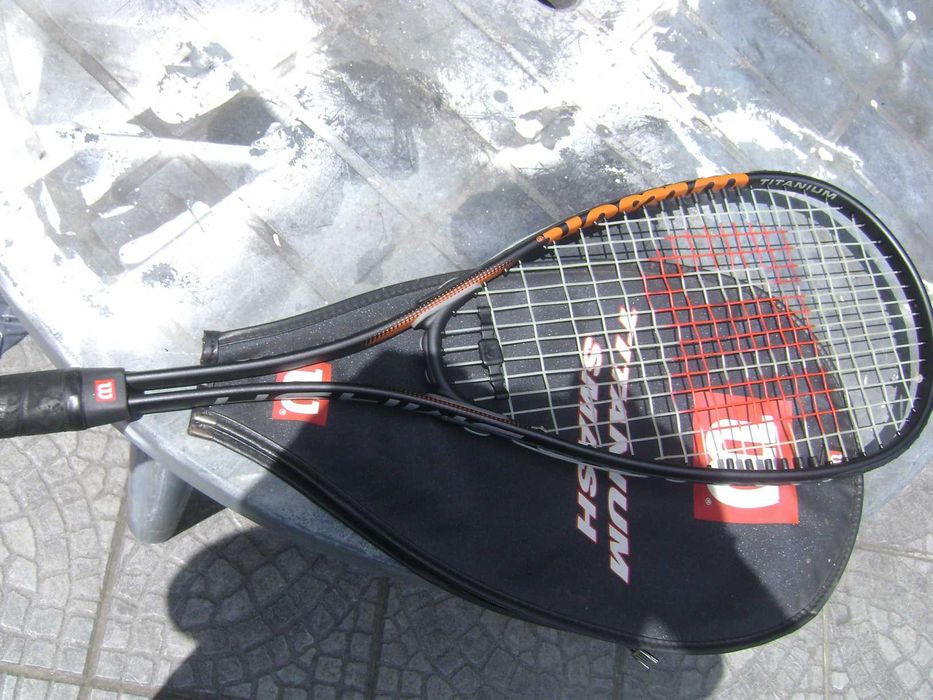 Squash Racket - Wilson Titanium Smash64584553093761123