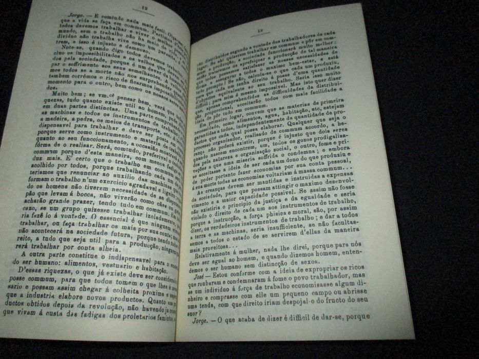 Livro O que querem os anarchistas Henrique Malatesta