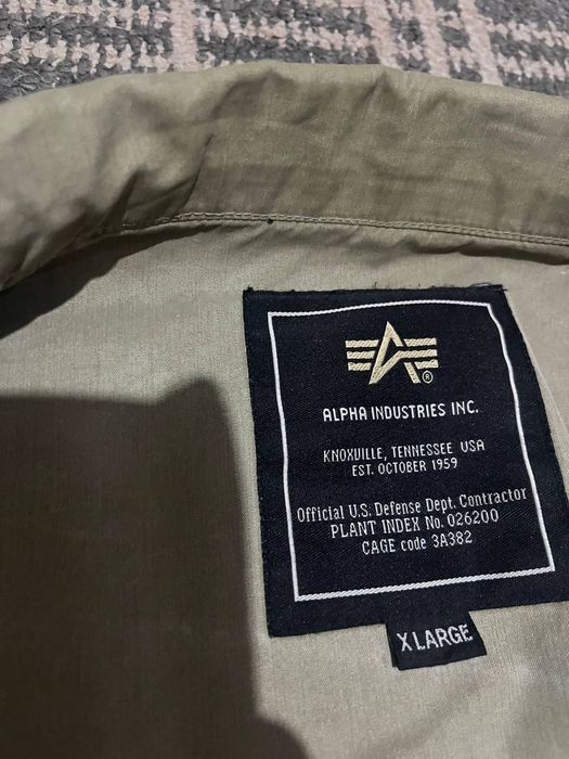 Военый харингтон Alpha Industries