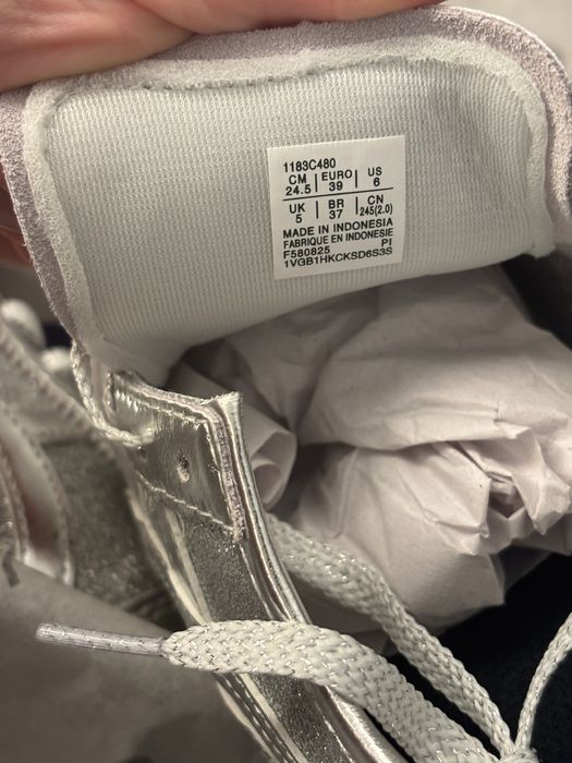 Sapatos Onitsuka Tiger México 66 Silver Hlitter