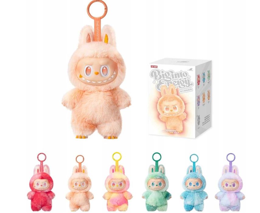 LABUBU maskotka pluszak brelok figurka blindbox Big into energy
