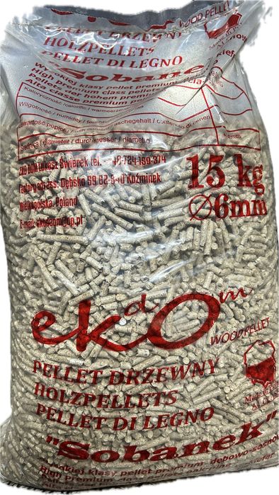 Eko-dom Pellet.Pelet dębowo-sosnowy.Producent